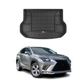 OMAC Premium Bandeja Maletero Alfombrilla para Lexus NX 2014-2025 Negro Goma TPE